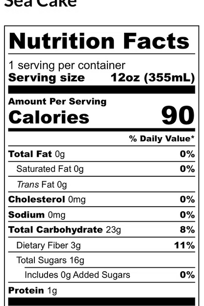 Sea Cake - C.A.K.E.D. JUICE CO.
