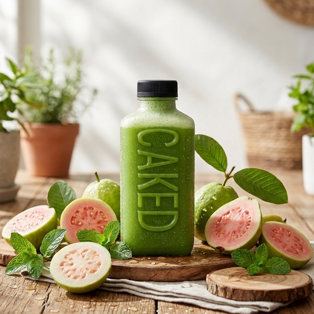 Guava Cake (Seasonal Cold-Pressed Juice) - C.A.K.E.D. JUICE CO.